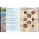 LETTONIA 2004 serie completa 8 monete coin collection prova